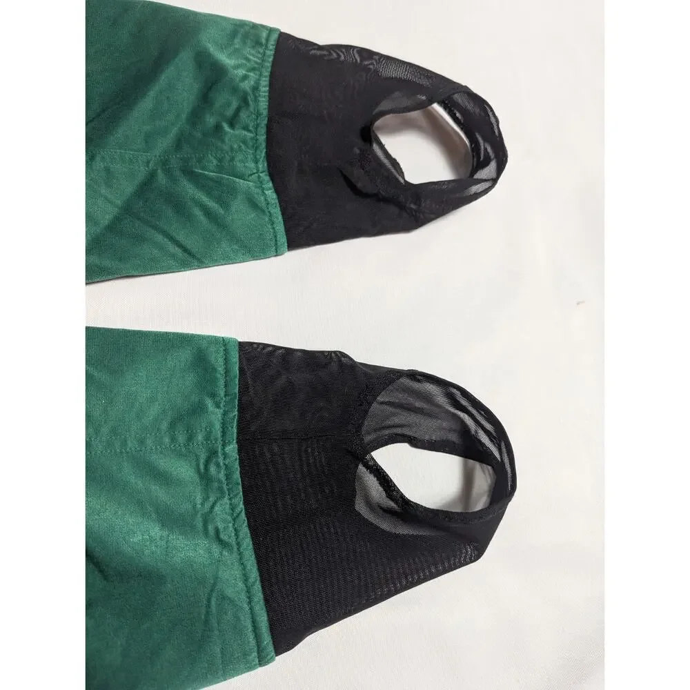 Obermeyer Stiletto T Thermolite Insulated Ski Pants Retro Green Size 10 Tall - Picture 5 of 14